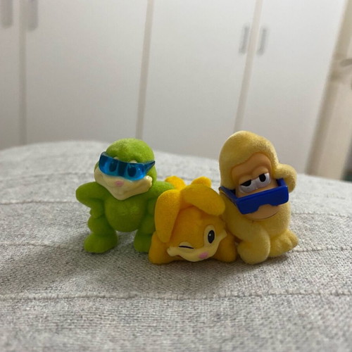 Suede Kinder Animal Figures new