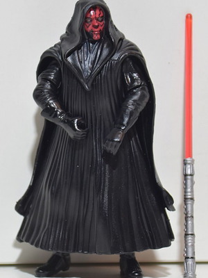 Hasbro Star Wars The Phantom Menace Darth Maul figure used, 1999, 10 cm