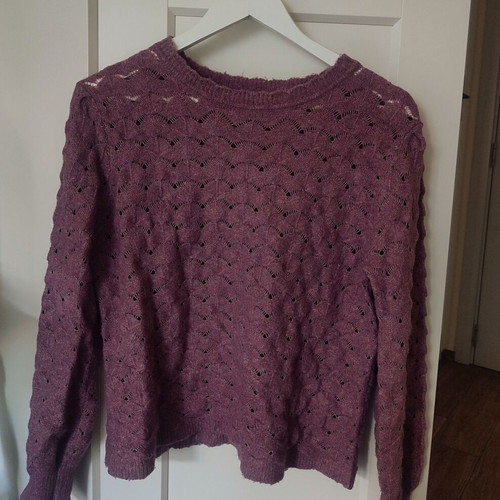 Dark purple sweater, size S