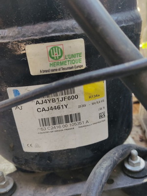 Compressor half horsepower complete with element used
