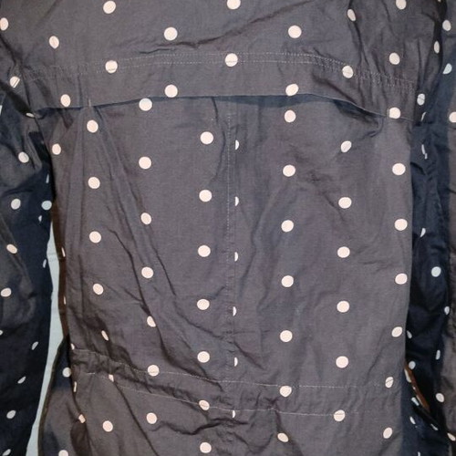 Gina Benotti jacket like new, black with polka dots