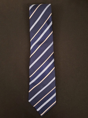 Tie like new, unused, 8.5cm wide, synthetic