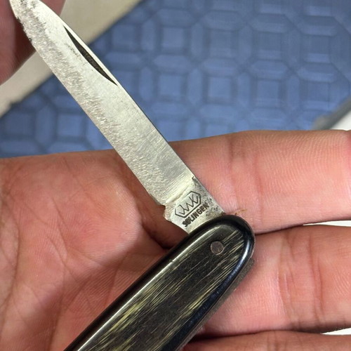 Vintage Rostfrei Solingen Folding Pocket Knife used, collectible