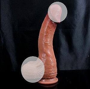 Δονητης Dildo Lifelike Penis Πραγματικου Μεγεθους - Μεγαλων Διαστασεων