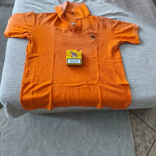 Old Holdborn promotional items like new, tobacco tin and shirt