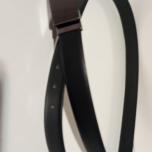 Manetti leather men's belt black like new, size 100