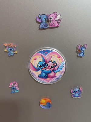 Stitch πακέτο 7 μαγνητάκια Νο4 νέο