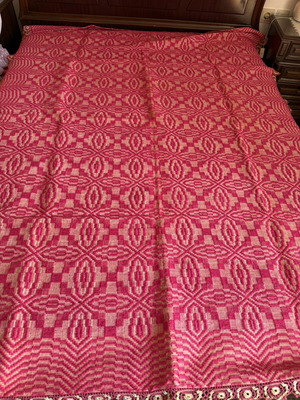 Woven blanket like new 1.60 x 2.00 m