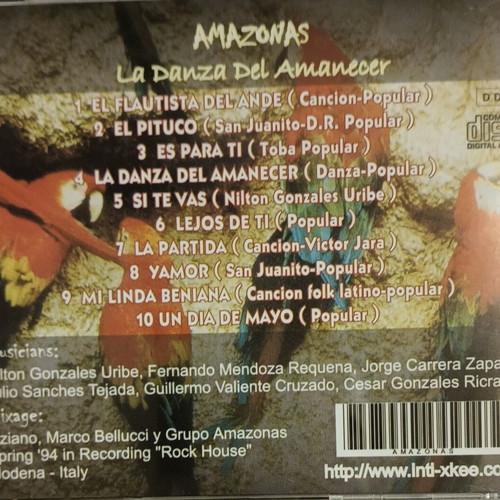 Danza del Amanecer Amazonas CD like new