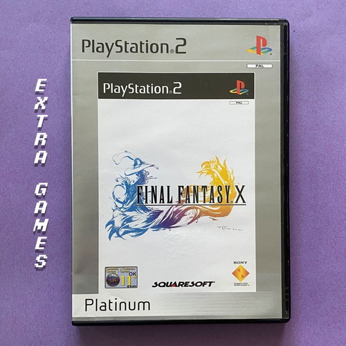 Final Fantasy X PlayStation 2 game used, Platinum Edition