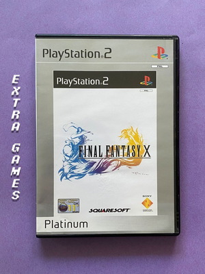 Final Fantasy X παιχνίδι PlayStation 2 μεταχειρισμένο, Platinum Edition