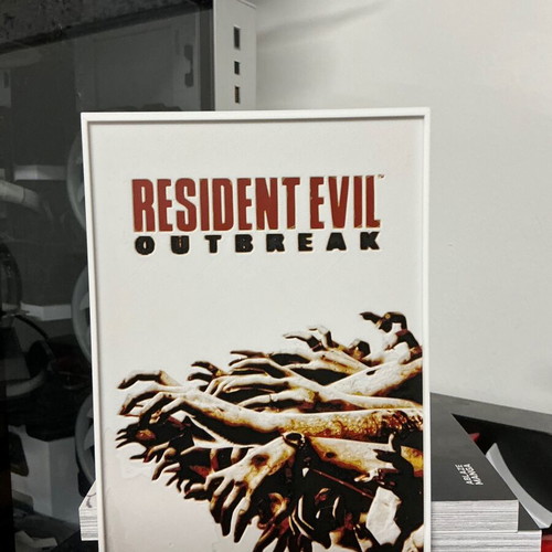 Resident Evil Outbreak decorative item new, PLA