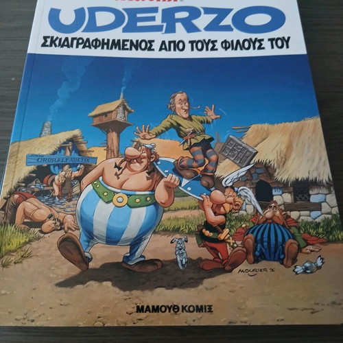 The Designer of Asterix the Gaul Uderzo illustrated, like new