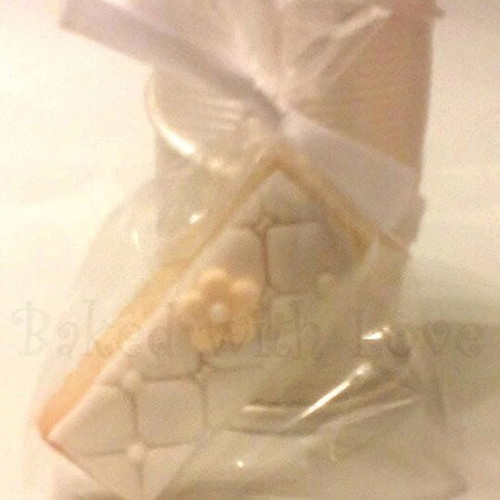 Cookies with fondant new, pack of 20 for wedding