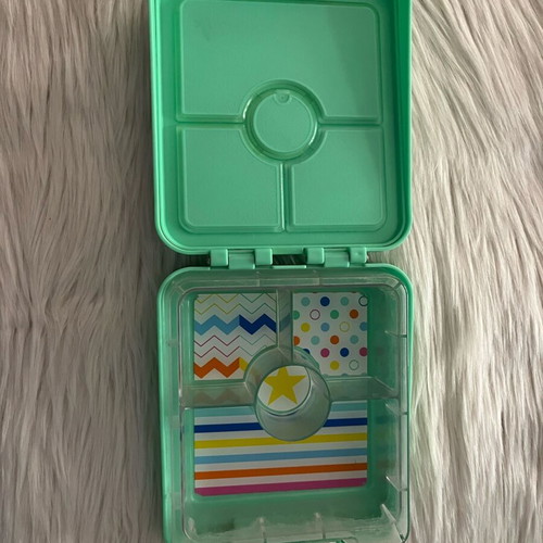 Penny Scallan Mini Bento Box “Dino Rock” children's food container used