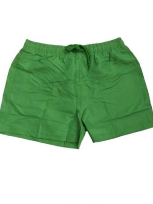 Men's green swim shorts new with adjustable drawstring