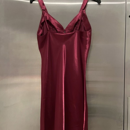 Debenhams satin texture nightdress like new, red, size S