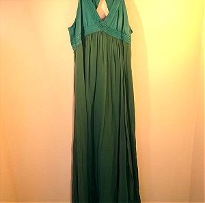 Φόρεμα 𝐀.𝐋.𝐄 μάξι 𝐋 - Σμαραγδί (Maxi dress from limited 𝐀𝐭𝐭𝐫𝐚𝐭𝐭𝐢𝐯𝐨, L in emerald)
