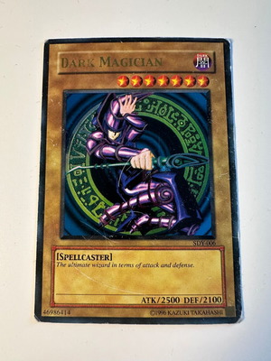 Yu-Gi-Oh Dark Magician Card SDY-006 Unlimited Ultra Rare used