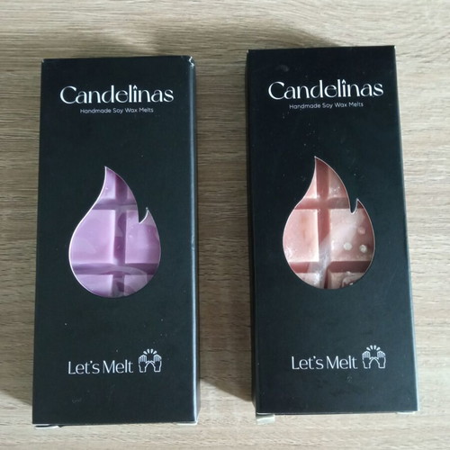 Cantelinas Soy Wax Melts new, lavender, vanilla and melomakarono, 2 pieces