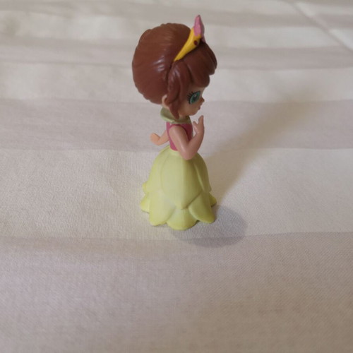 Girl figure with yellow dress used