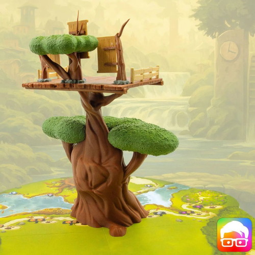 Everdell Ever Tree 3D printed board game upgrade new