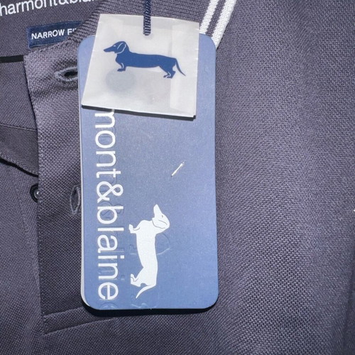 Harmont & Blaine men's polo new with tags, size XL, blue