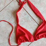 Red bikini size M like new