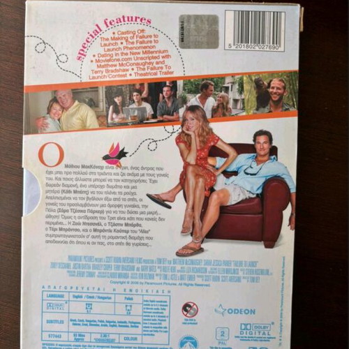 Failure To Launch DVD like new