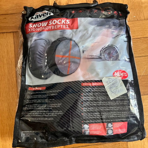 Snow socks new, never used