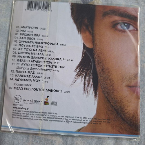 Kostas Martakis Anatropi CD used