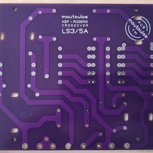 Crossover 11ohm BBC-Rogers-KEF LS3-5A PCB new