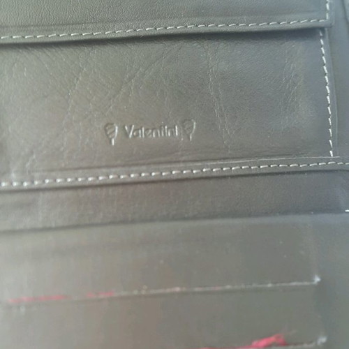 Valentini wallet used, black, authentic