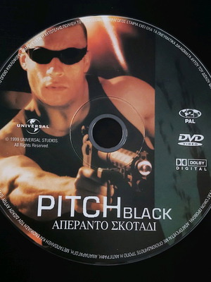 Pitch Black DVD like new, science fiction horror movie with subtitles