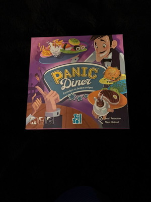 Επιτραπέζιο Panic Diner σαν καινούργιο, οικογενειακό παιχνίδι ταχύτητας