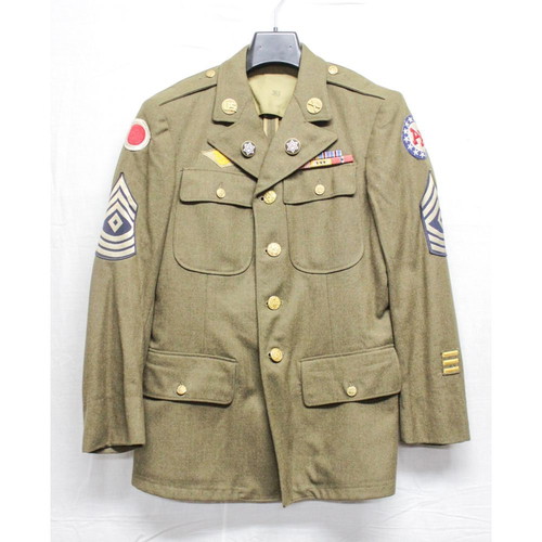 1942 American Military Khaki Artillery NCO Jacket like new