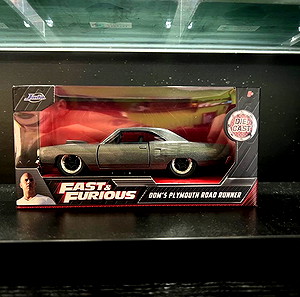FAST AND FURIOUS "PLYMOUTH ROAD RUNNER"