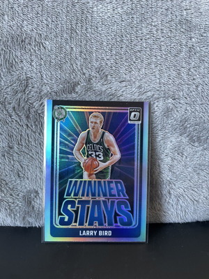 2024-25 Panini Donruss Optic Winner Stays Larry Bird #19 Holo Prizm card like new