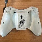 Xbox 360 controller with wireless receiver used, fully functional