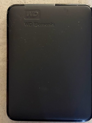 Western Digital Elements Portable USB 3.0 εξωτερικός HDD 1TB 2.5" καινούργιο, μαύρο
