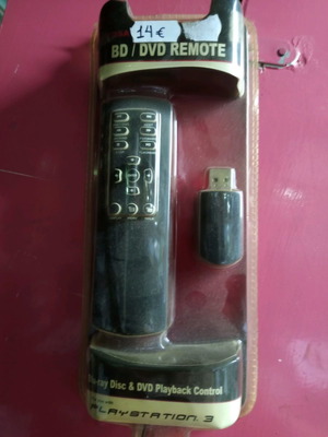 Tosa bd/dvd remote control ps3