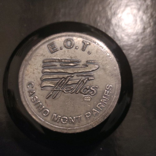 Silver paperweight used Casino Mont Parnes