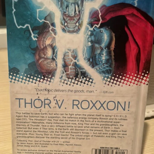 Thor God of Thunder hardcover volume 4 used