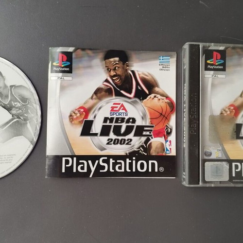Playstation 1 NBA Live 2002 used Greek version