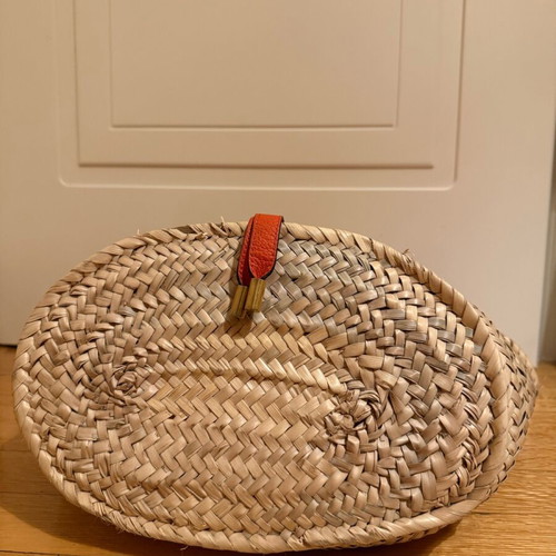 Chloe Raffia basket bag
