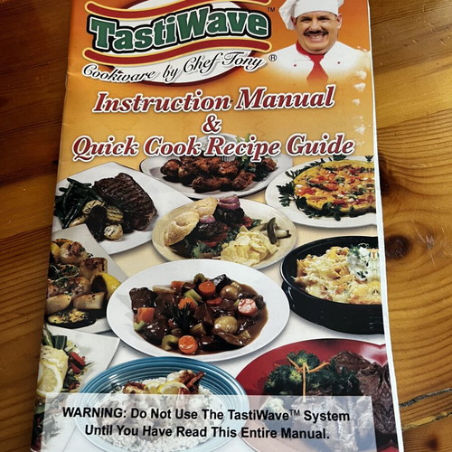 TastiWave cooking system by Chef Tony, new