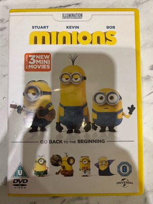 Minions Movie DVD like new, English only