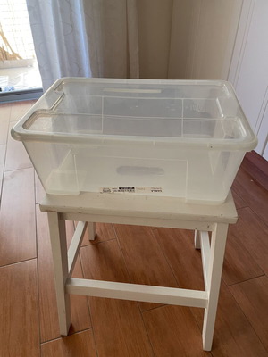 IKEA plastic storage and organization box like new 39x28x14 cm