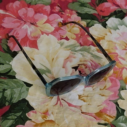 Turquoise sunglasses