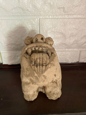 Monster figurine made of clay, like new